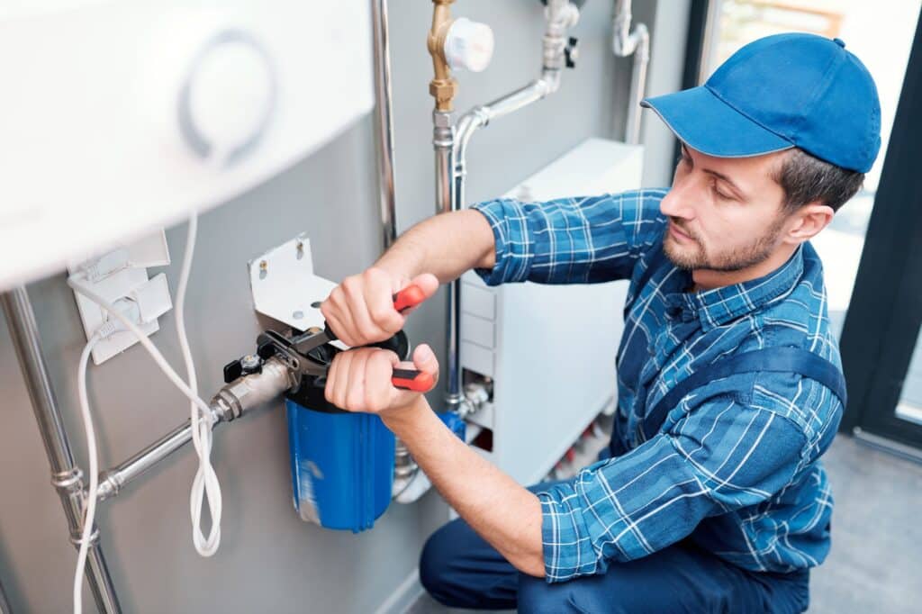 water filtration installation in houston texas