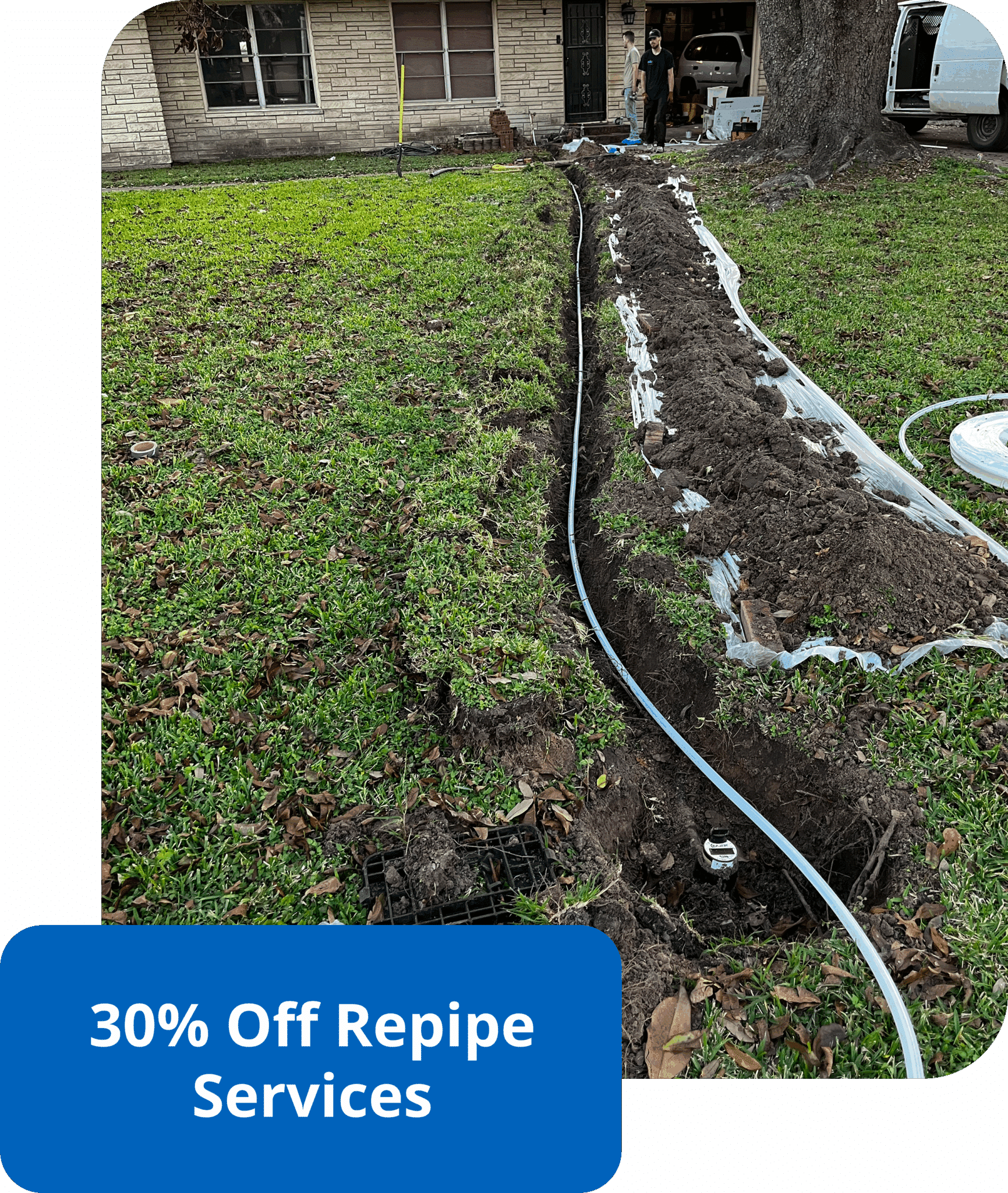 Repiping Home Rio Rancho Whole House Repipes in Humble Starting at $4,500