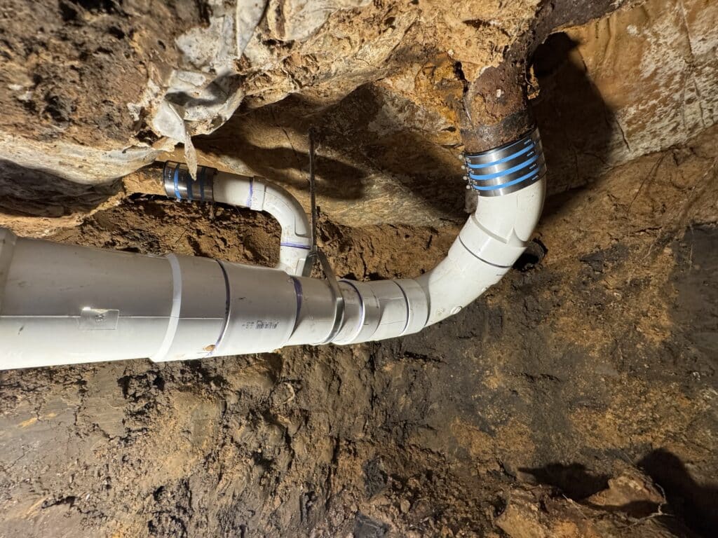 Sewer line replacement