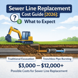 sewer line replacement cost guide