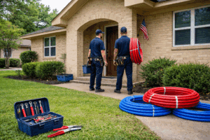 How Much Does It Cost to Repipe a 2 Bathroom Single Story Home with PEX in Houston?