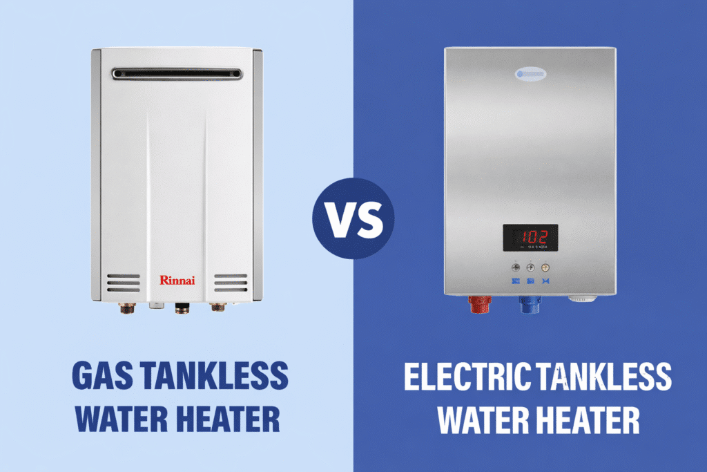 Gas vs Electric Tankless Water Heater: Which Is Right for Your Houston Home?