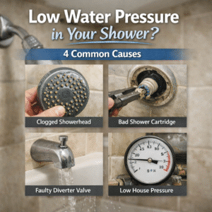 shower head low pressure