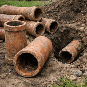 Old Clay Pipes Repipe Solutions Inc Houston Texas