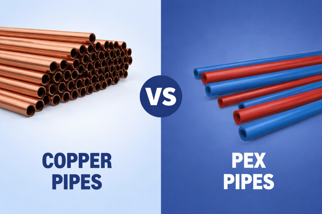 PEX vs Copper Pipe: Which Is Better for Repiping?