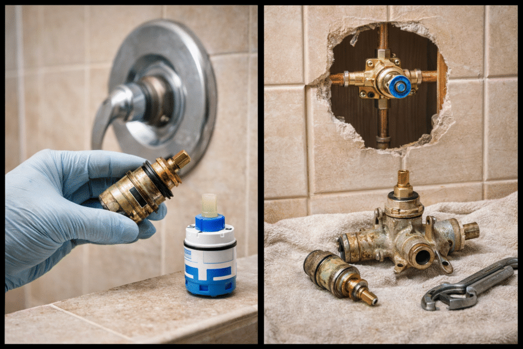 shower valve repair