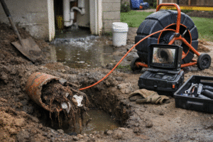 sewer backup causes