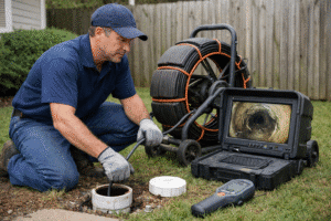sewer camera inspection