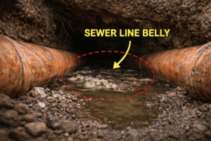 Sewer Line Belly Repipe Solutions Inc Houston Texas
