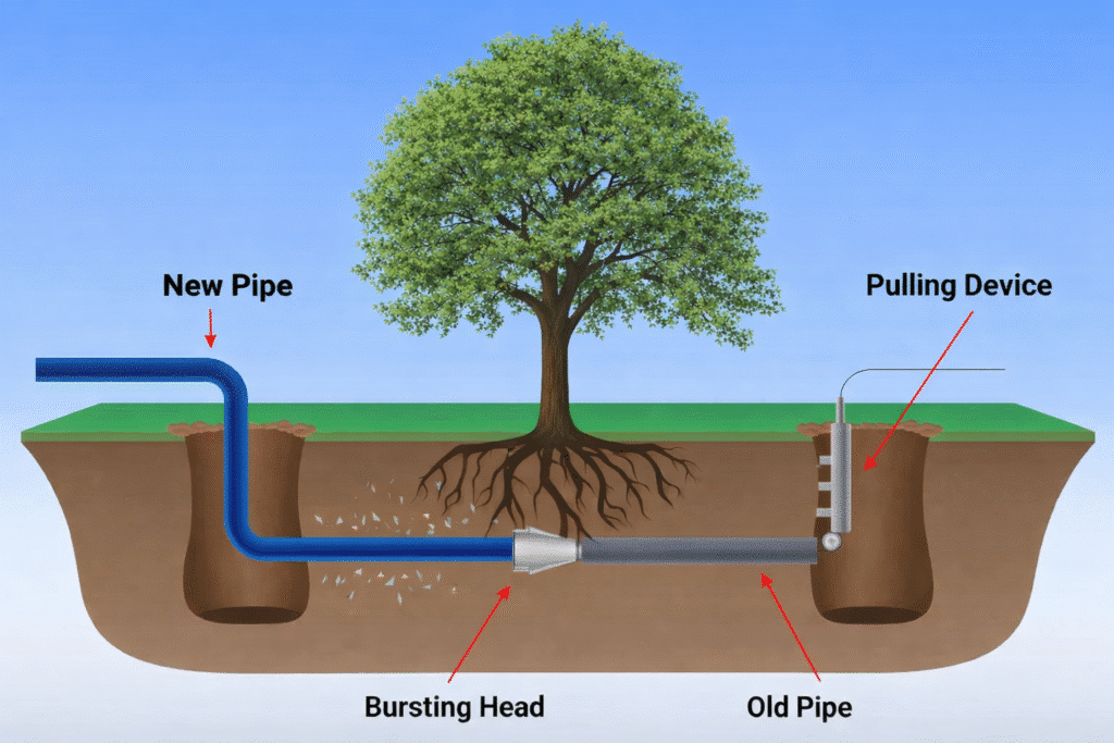trenchless sewer repair houston