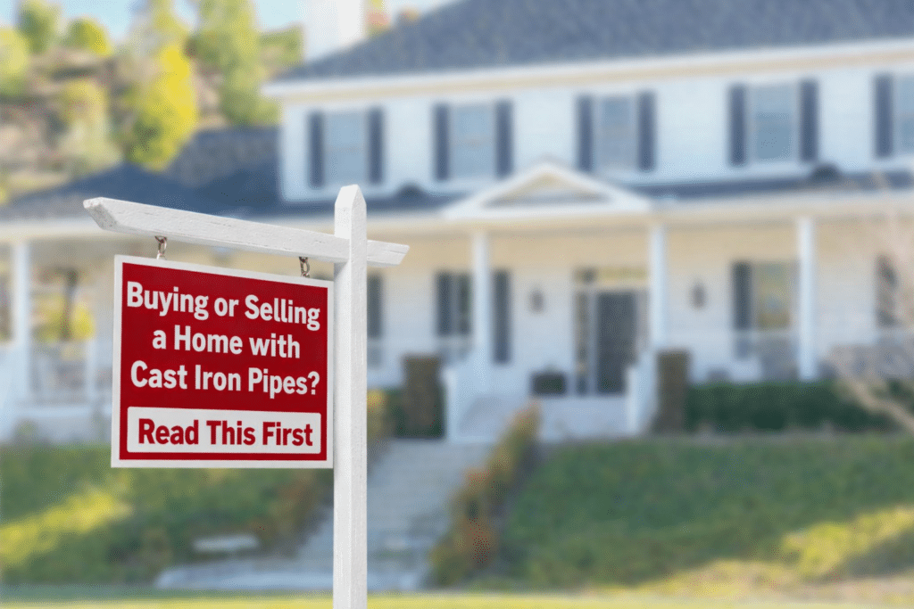 Buying or Selling a Home with Cast Iron Pipes -Read This First