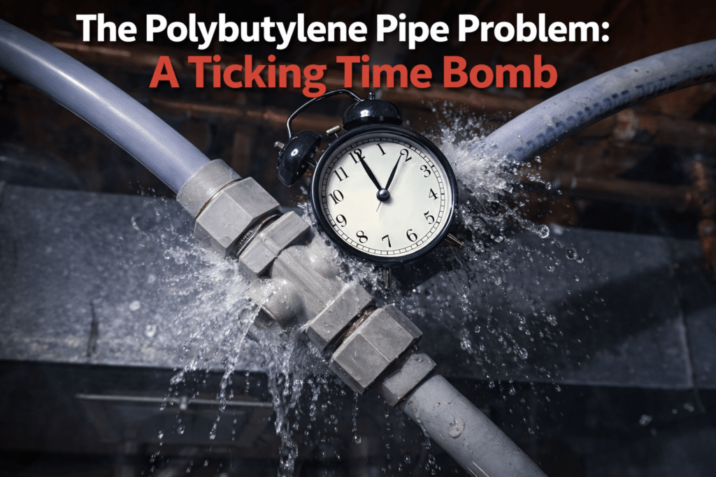 The Polybutylene Pipe Problem: A Ticking Time Bomb for Home Sellers and Buyers