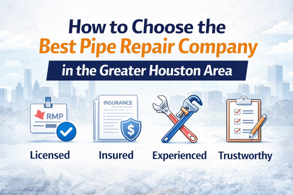 pipe repair company houston