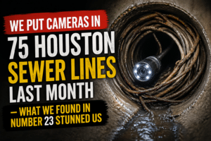 sewer camera inspection