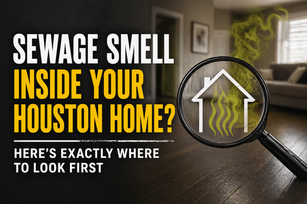 Sewage Smell Inside Your Home
