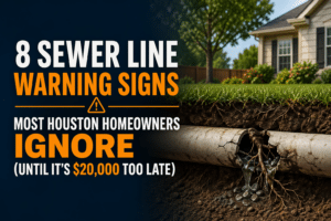 8 sewer line warning signs